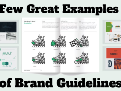 Few Great Examples of Brand Guidelines
