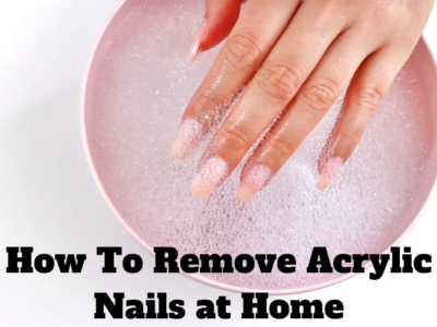 How to remove acrylic nails at home