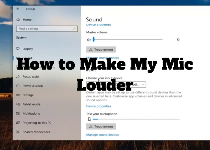 how-to-make-my-mic-louder-techvtimes