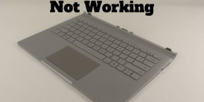 Surface laptop keyboard not working