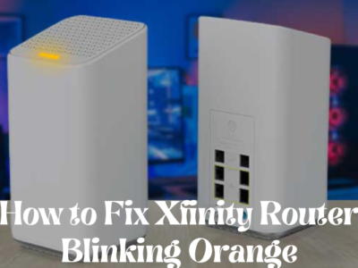How to Fix Xfinity Router Blinking Orange